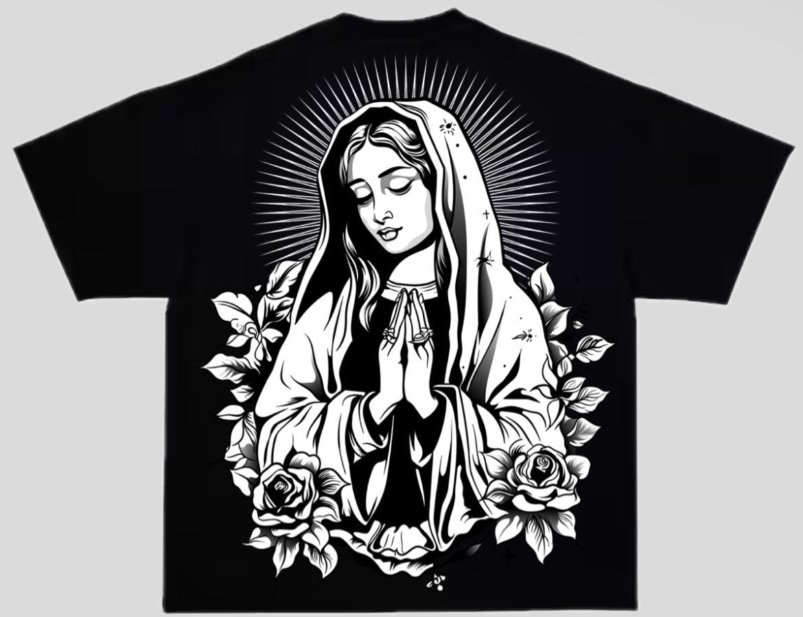Black Virgencita T-Shirt